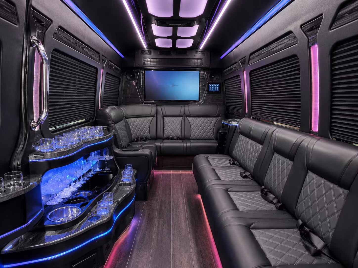 denton brewery and winery combo tour buses