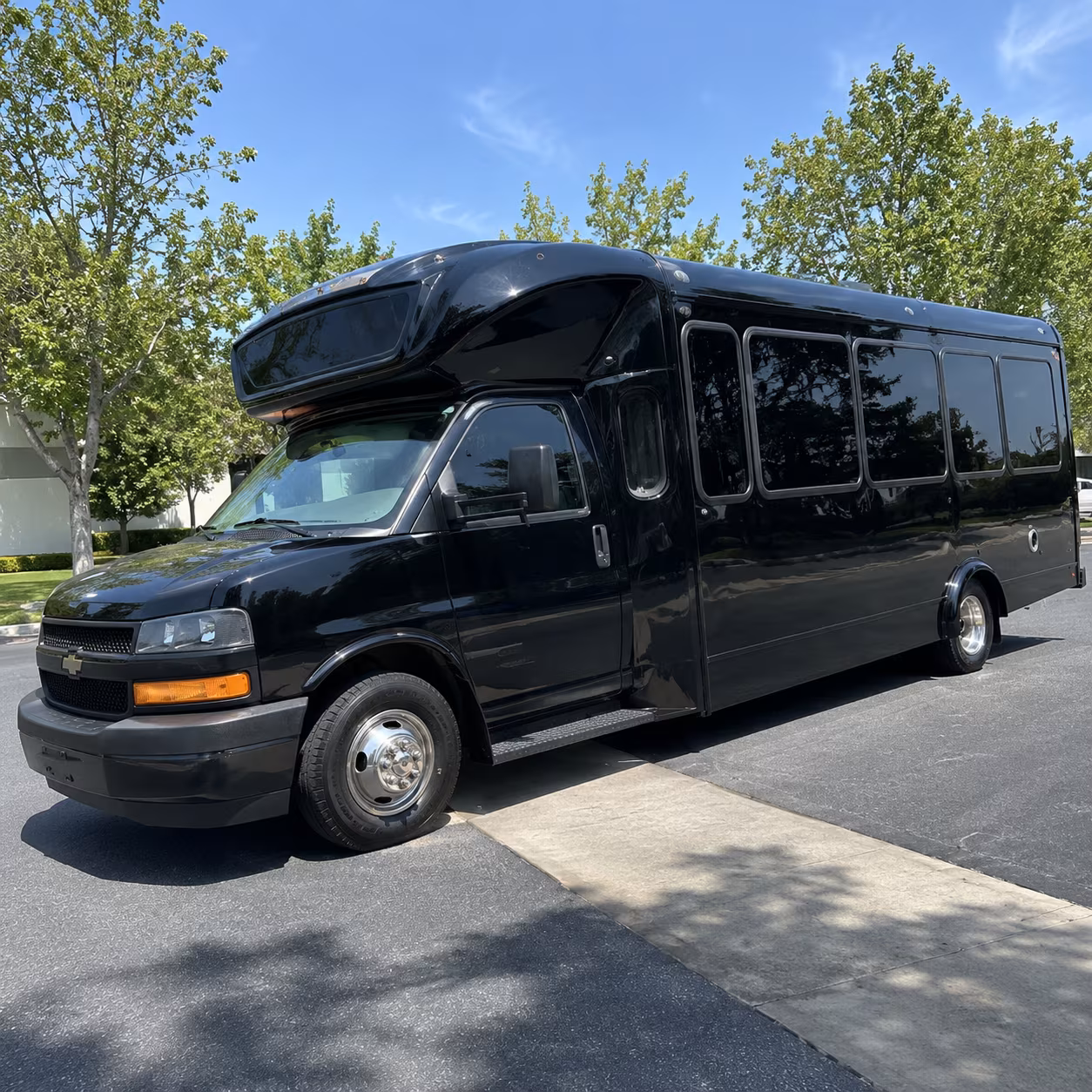 lewisville 15 passenger party bus
