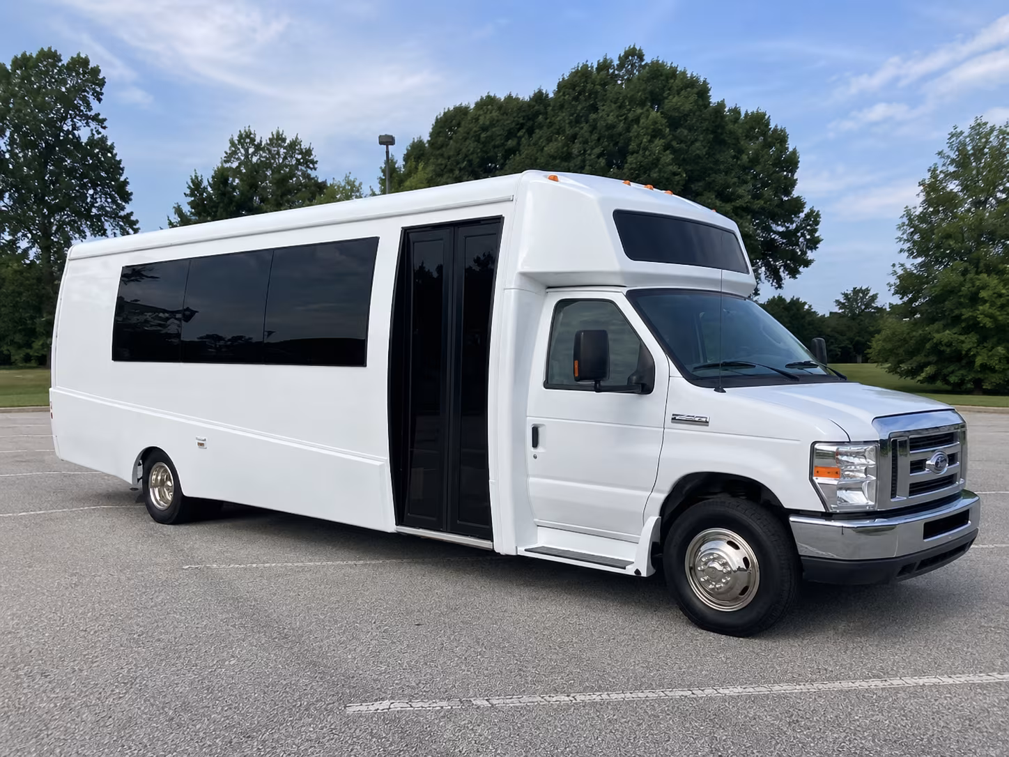 lewisville 18 passenger party bus