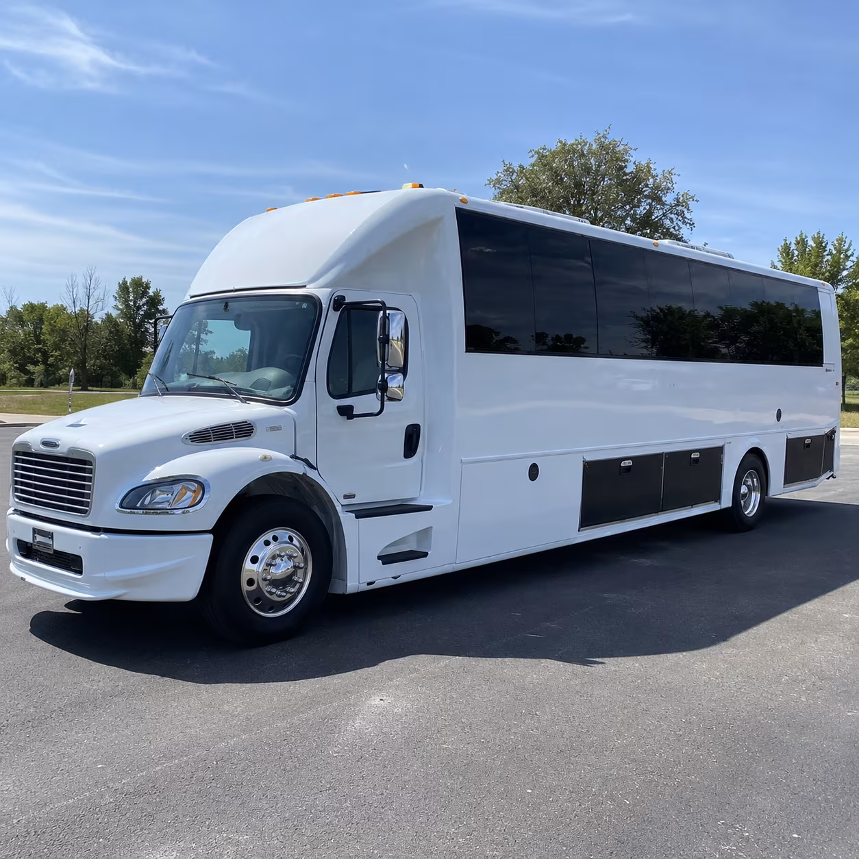 lewisville 40 passenger party bus