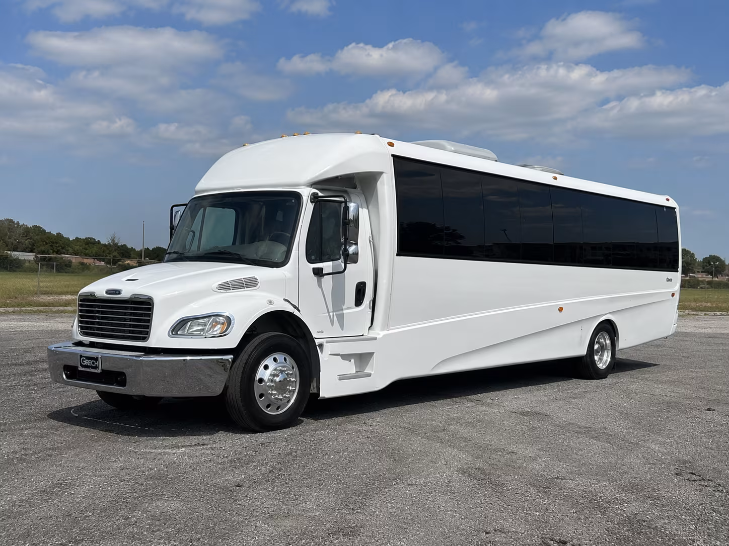 lewisville 50 passenger party bus