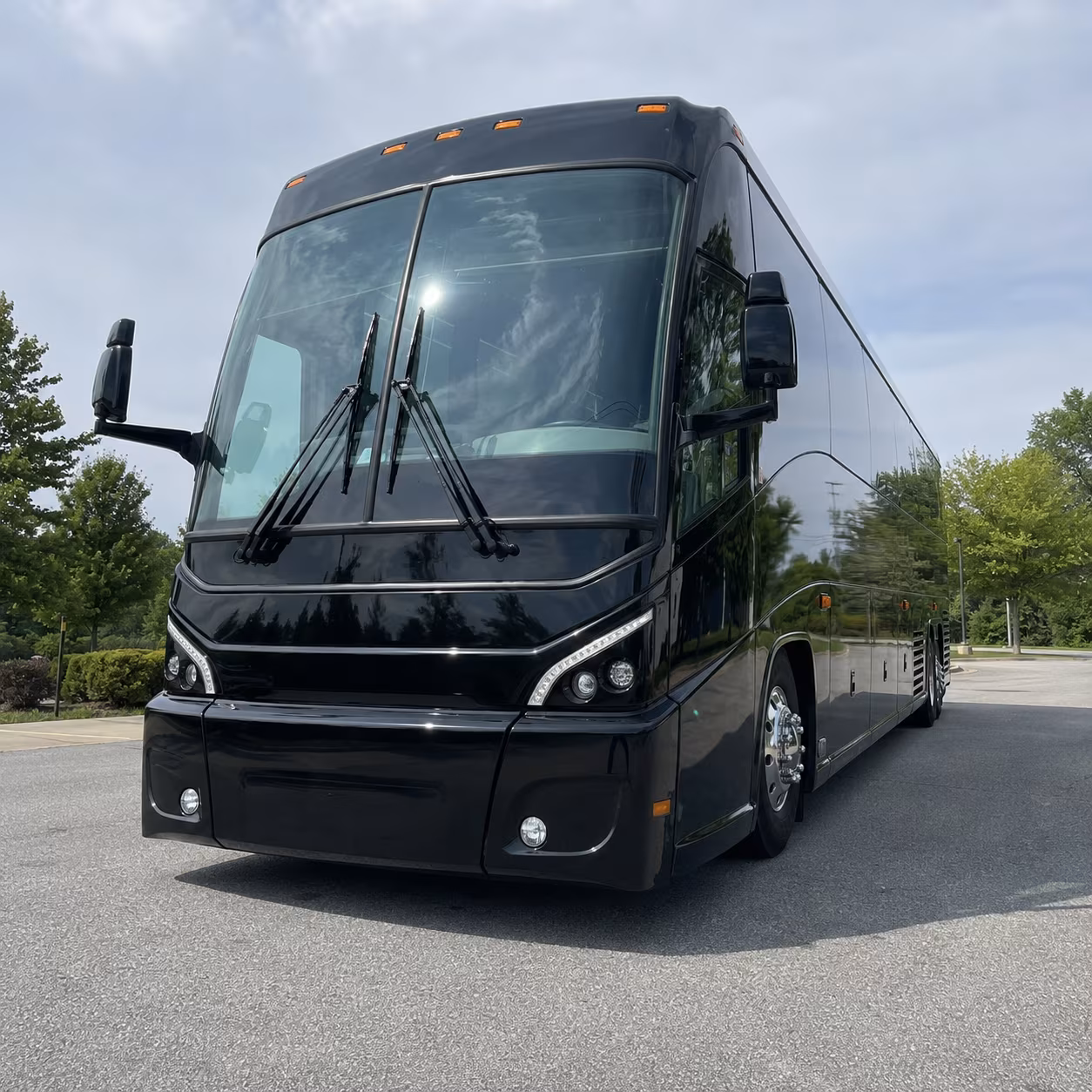 lewisville bus rental service area