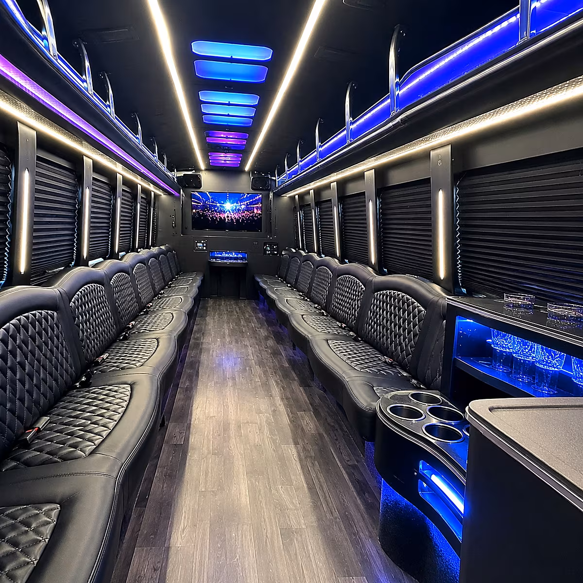 lewisville night out party bus rental