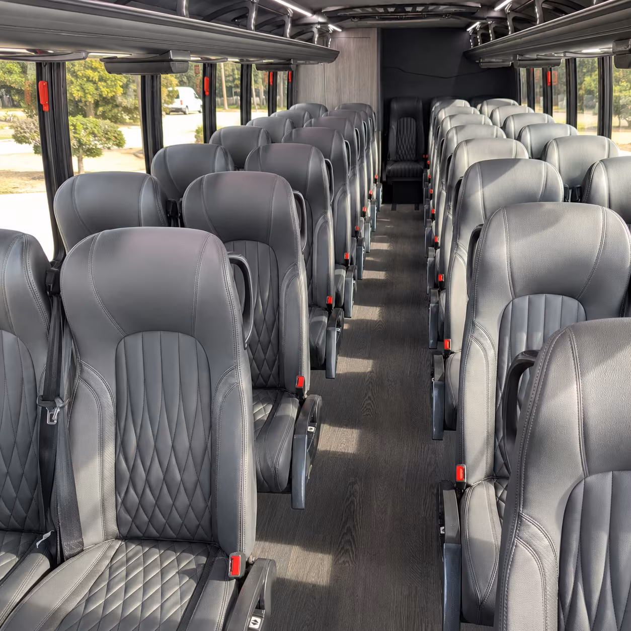 lewisville wine tour brewery transportation onboard seating