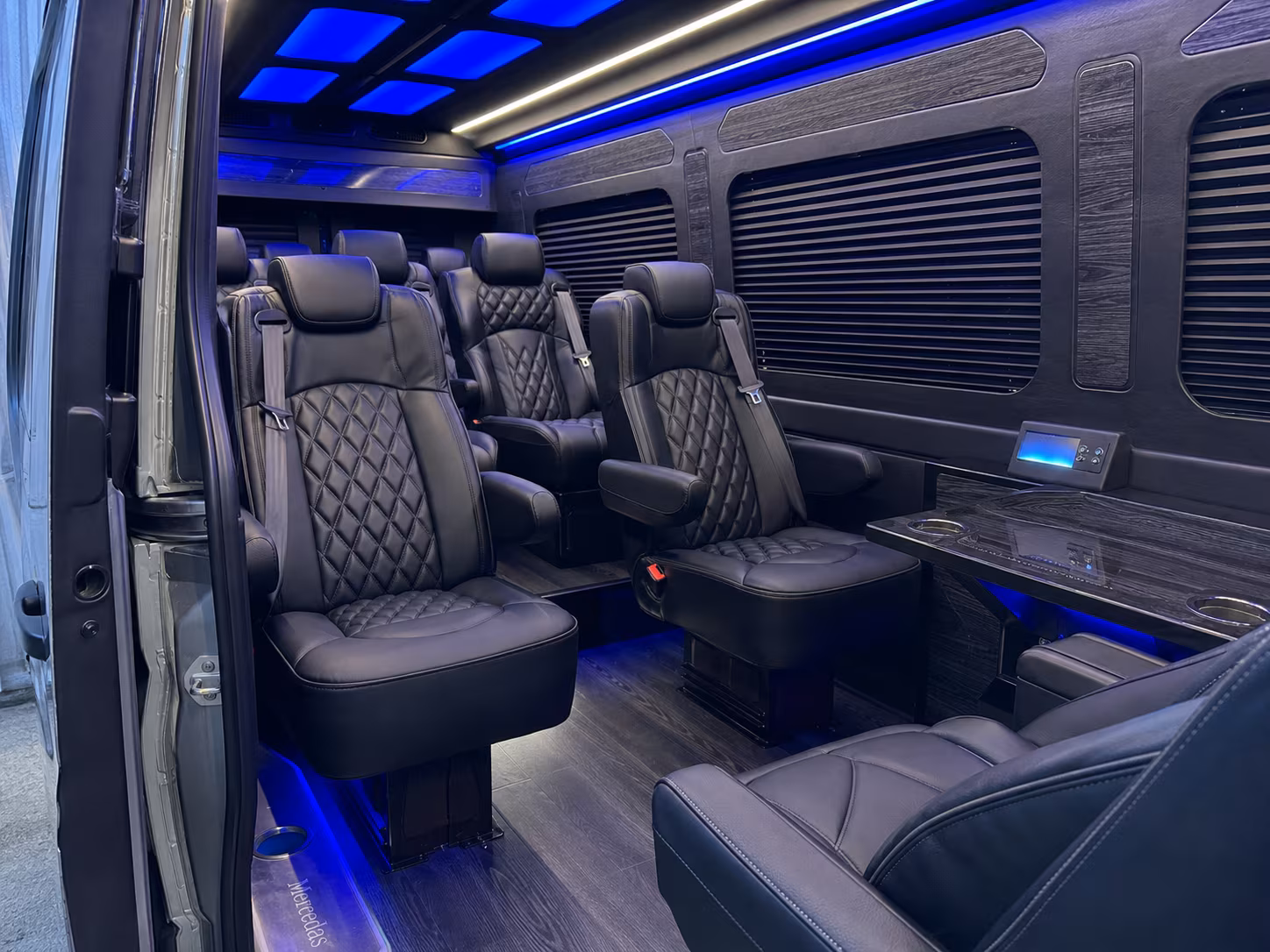 sprinter van transportation for groups and events across lewisville